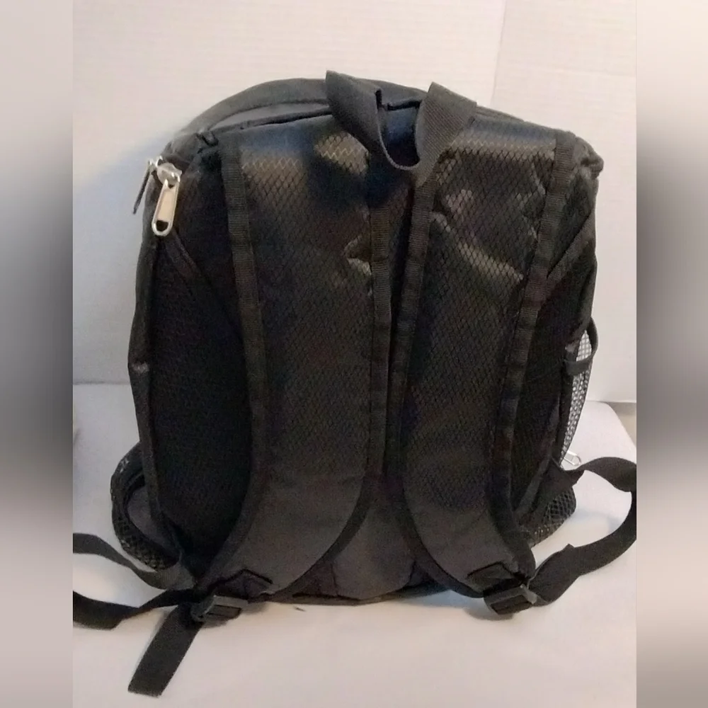 Black Sports Basketball Backpack